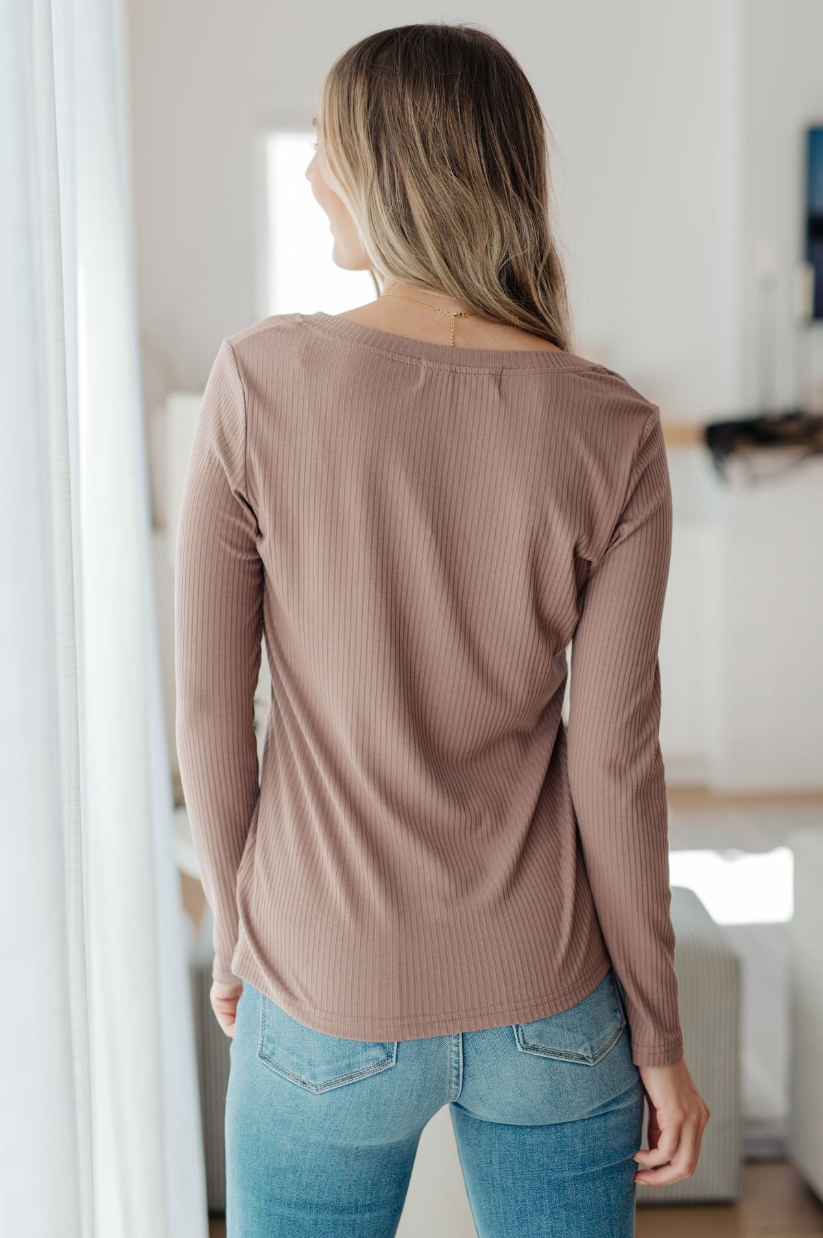 Indeed You Do Long Sleeve V-Neck Top-Tops-Stay Foxy Boutique, Florissant, Missouri