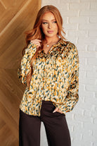 In the Willows Button Up Blouse-Blouses-Stay Foxy Boutique, Florissant, Missouri