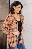 Is It Really Oversized Plaid Button Up-Tops-Stay Foxy Boutique, Florissant, Missouri