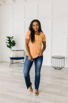 It Figures Scoop Neck Top-Tops-Stay Foxy Boutique, Florissant, Missouri