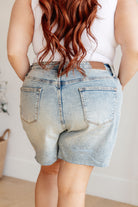 Cindy High Rise Mineral Wash Distressed Boyfriend Shorts-Womens-Stay Foxy Boutique, Florissant, Missouri