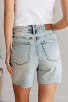 Cindy High Rise Mineral Wash Distressed Boyfriend Shorts-Womens-Stay Foxy Boutique, Florissant, Missouri