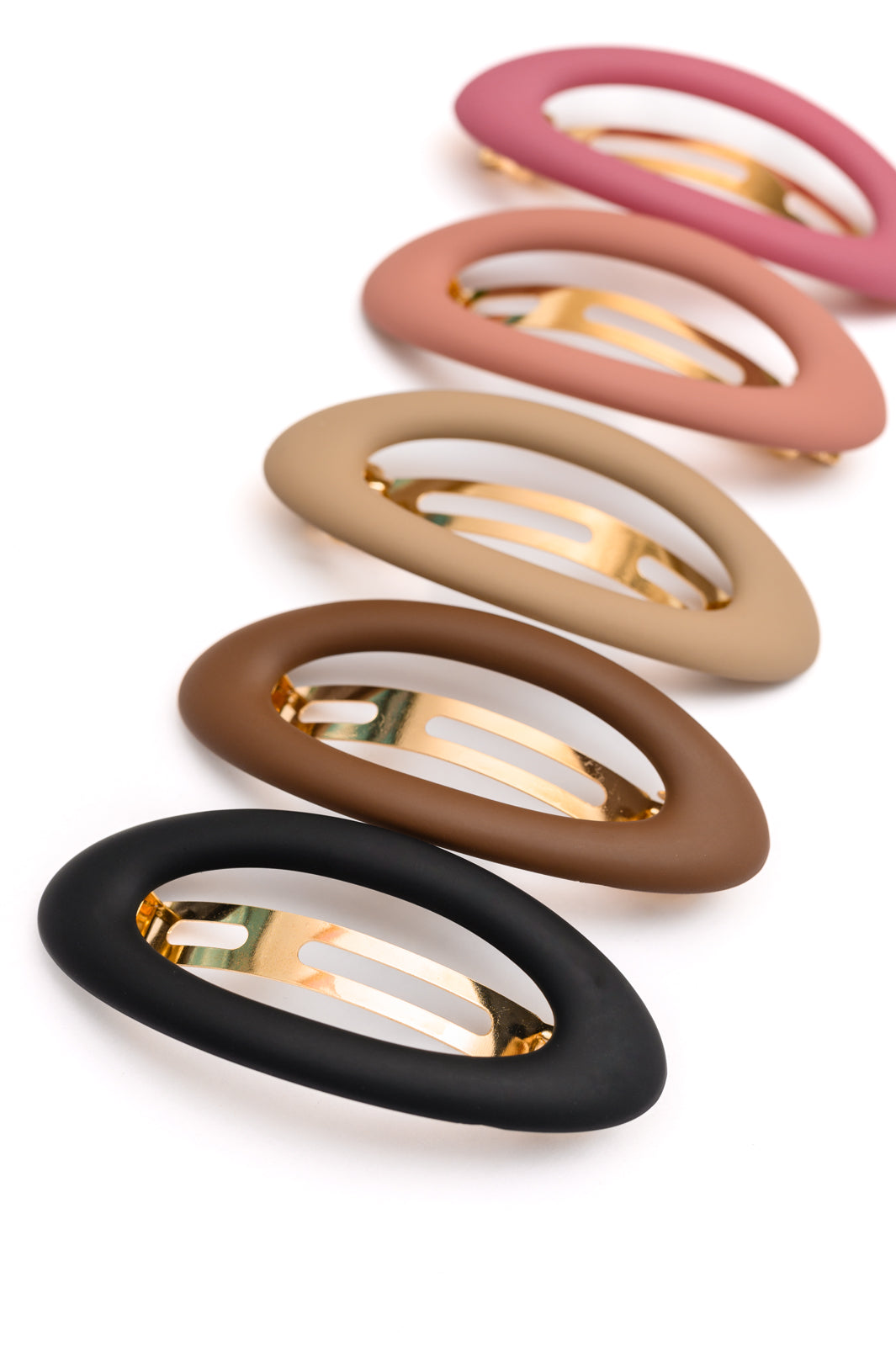 Jumbo Oval Hair Clips Set of 5-Accessories-Stay Foxy Boutique, Florissant, Missouri