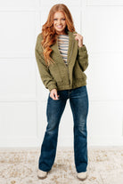 Jungle Explorer Quilted Zip Up Jacket-Layers-Stay Foxy Boutique, Florissant, Missouri