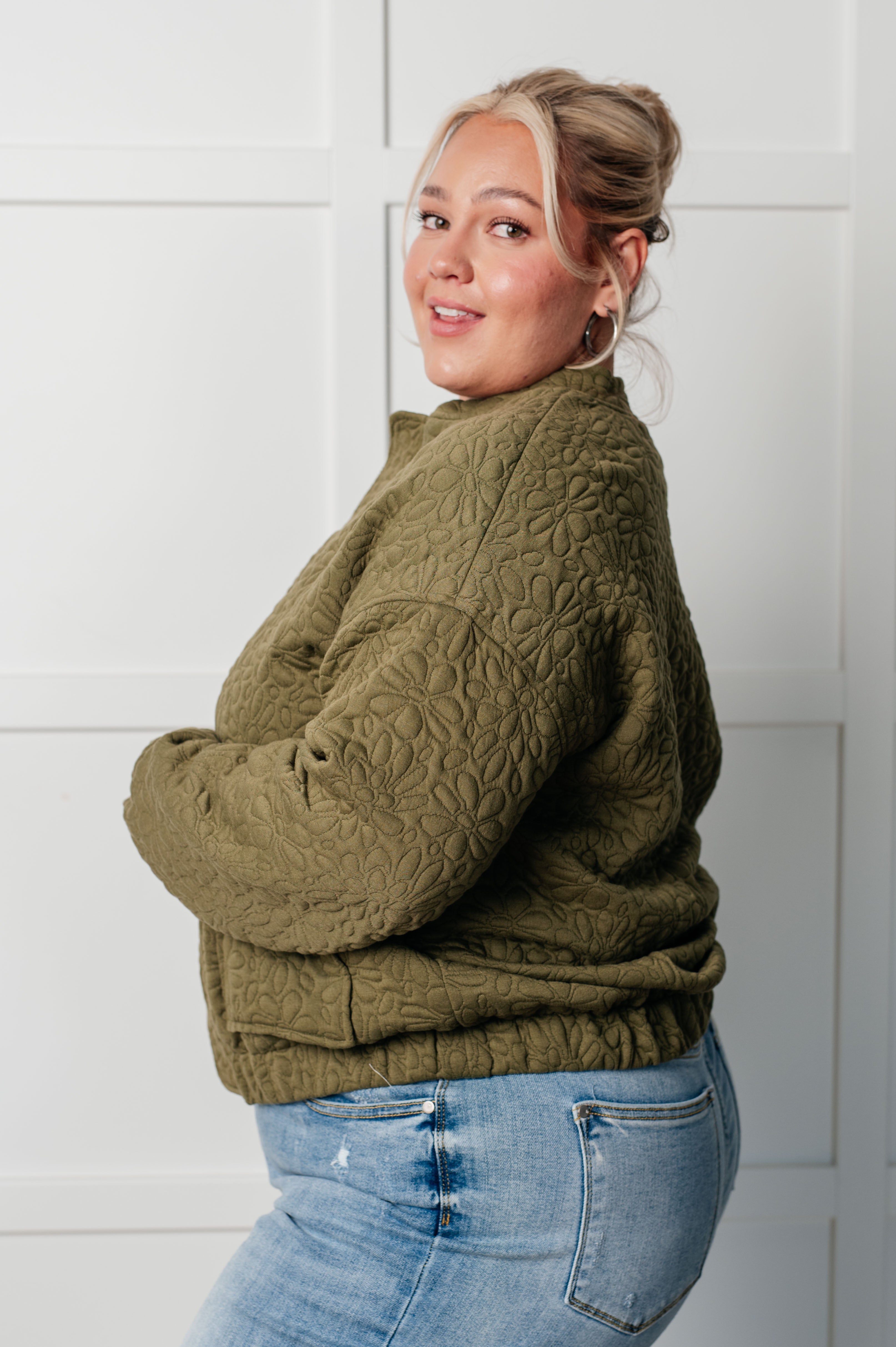 Jungle Explorer Quilted Zip Up Jacket-Layers-Stay Foxy Boutique, Florissant, Missouri