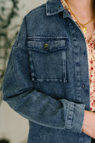 Just In Case Mineral Wash Shacket-Layers-Stay Foxy Boutique, Florissant, Missouri