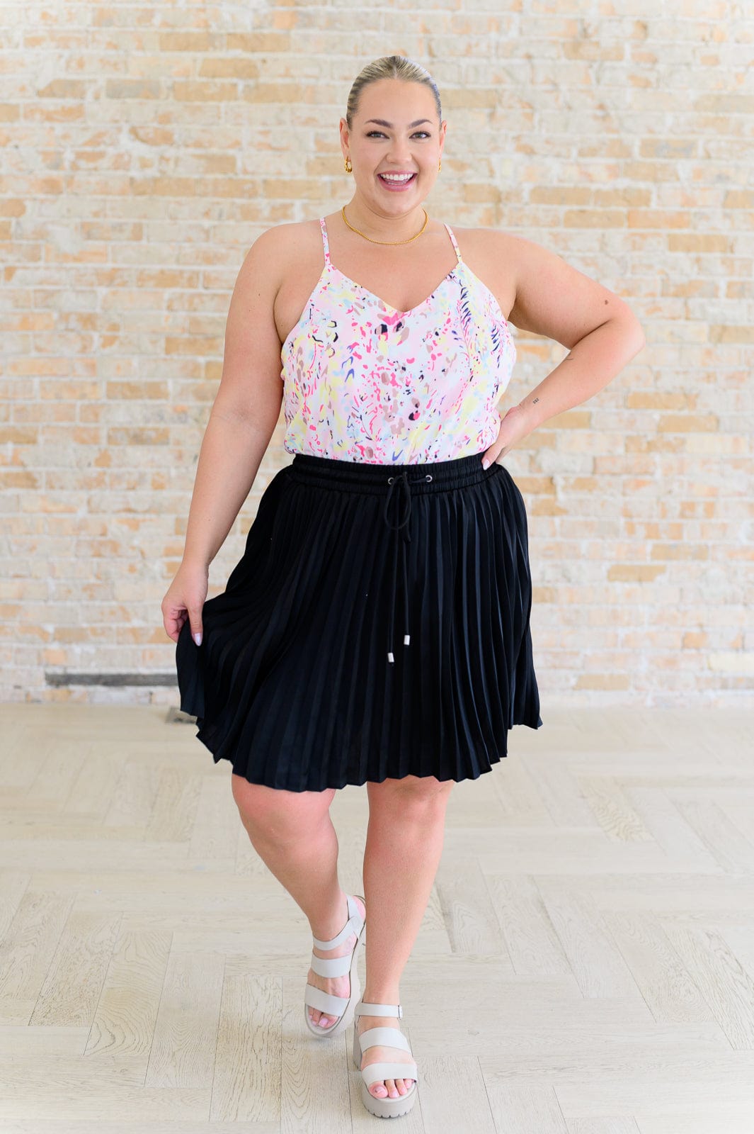 Going Out Printed Cami-Tops-Stay Foxy Boutique, Florissant, Missouri