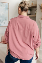 Keep it Profesh Button Up Top-Tops-Stay Foxy Boutique, Florissant, Missouri