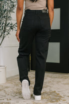 Keira High Waist Cargo Wide in Black-Womens-Stay Foxy Boutique, Florissant, Missouri