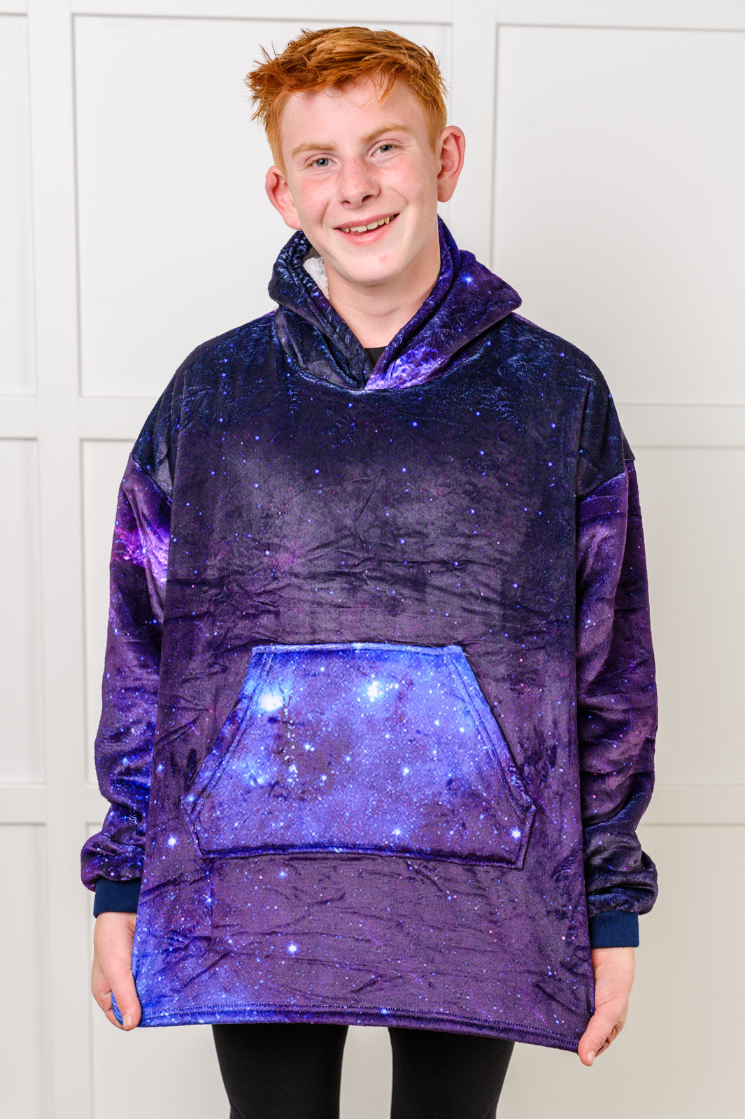 Kids Oversized Hoodie Blanket in Starry Sky-Layers-Stay Foxy Boutique, Florissant, Missouri