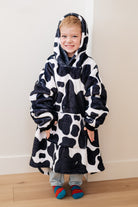 Kids Oversized Hoodie Blanket in Cow-Layers-Stay Foxy Boutique, Florissant, Missouri