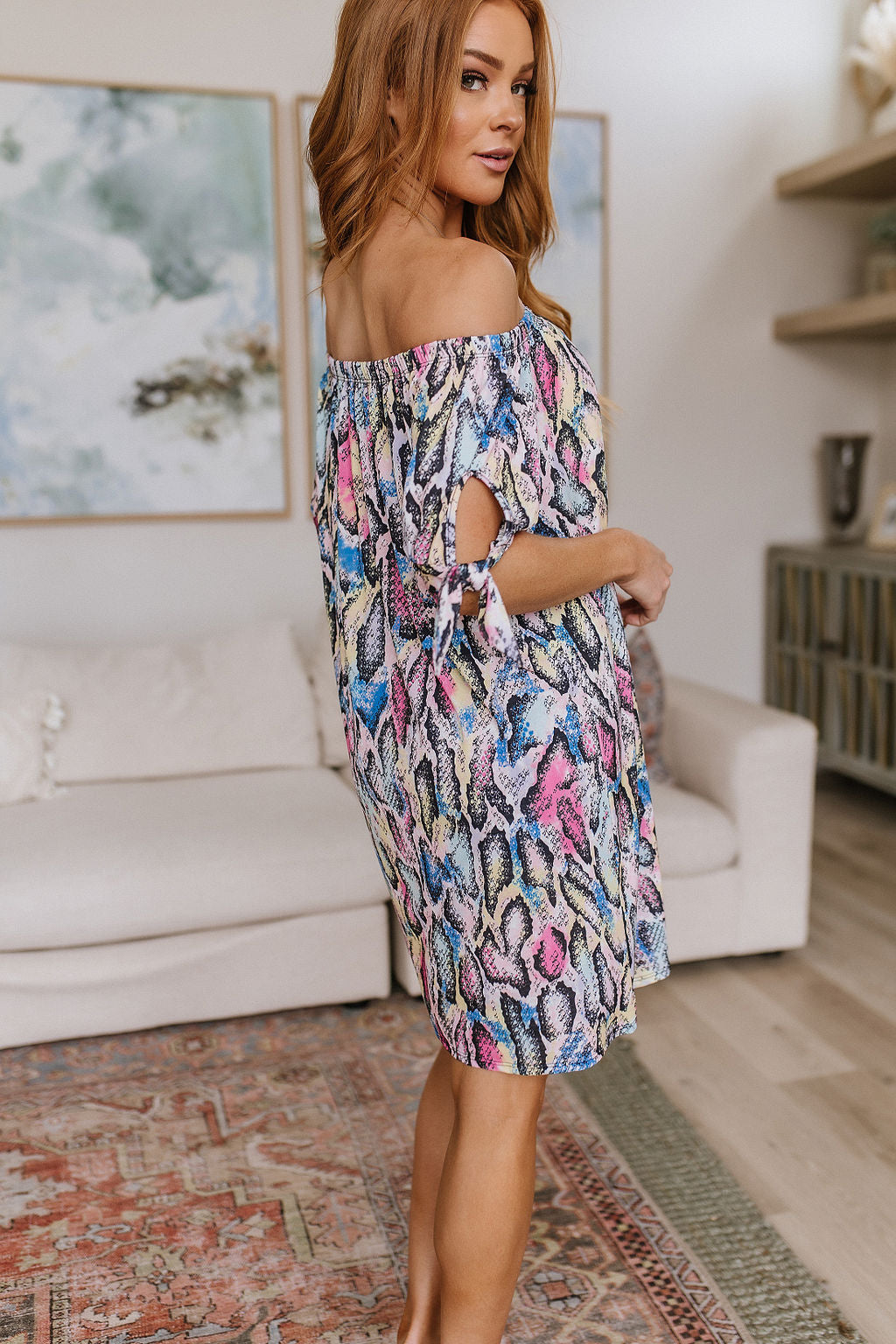 Kind of Wild Animal Print Dress-Dresses-Stay Foxy Boutique, Florissant, Missouri