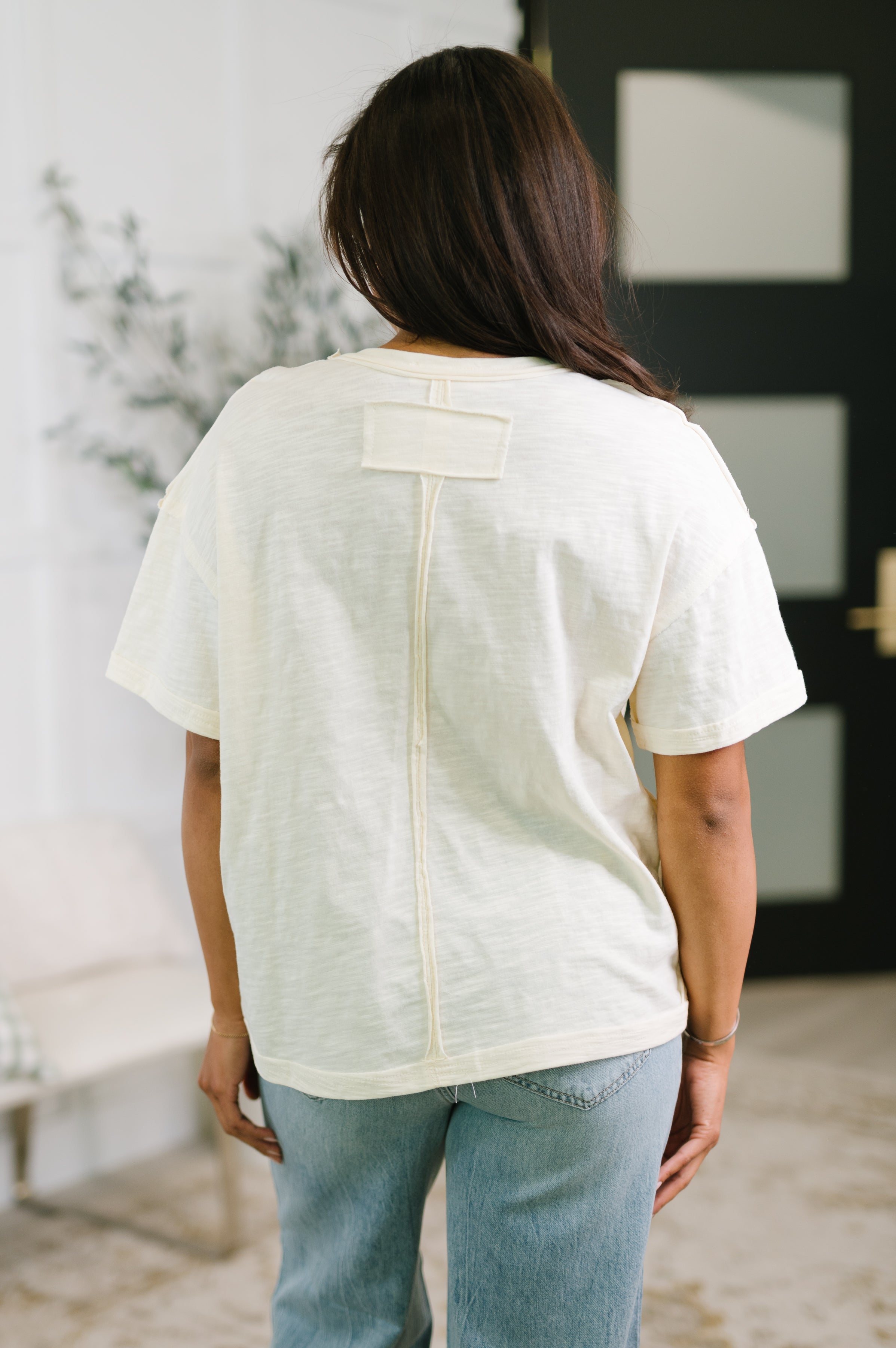 Knee Deep in Flowers We Applique Top-Womens-Stay Foxy Boutique, Florissant, Missouri
