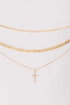 Layered Faith Necklace in Gold-Womens-Stay Foxy Boutique, Florissant, Missouri