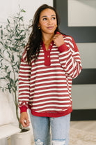Least of Our Worries Long Sleeve Henley-Womens-Stay Foxy Boutique, Florissant, Missouri