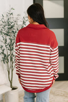 Least of Our Worries Long Sleeve Henley-Womens-Stay Foxy Boutique, Florissant, Missouri