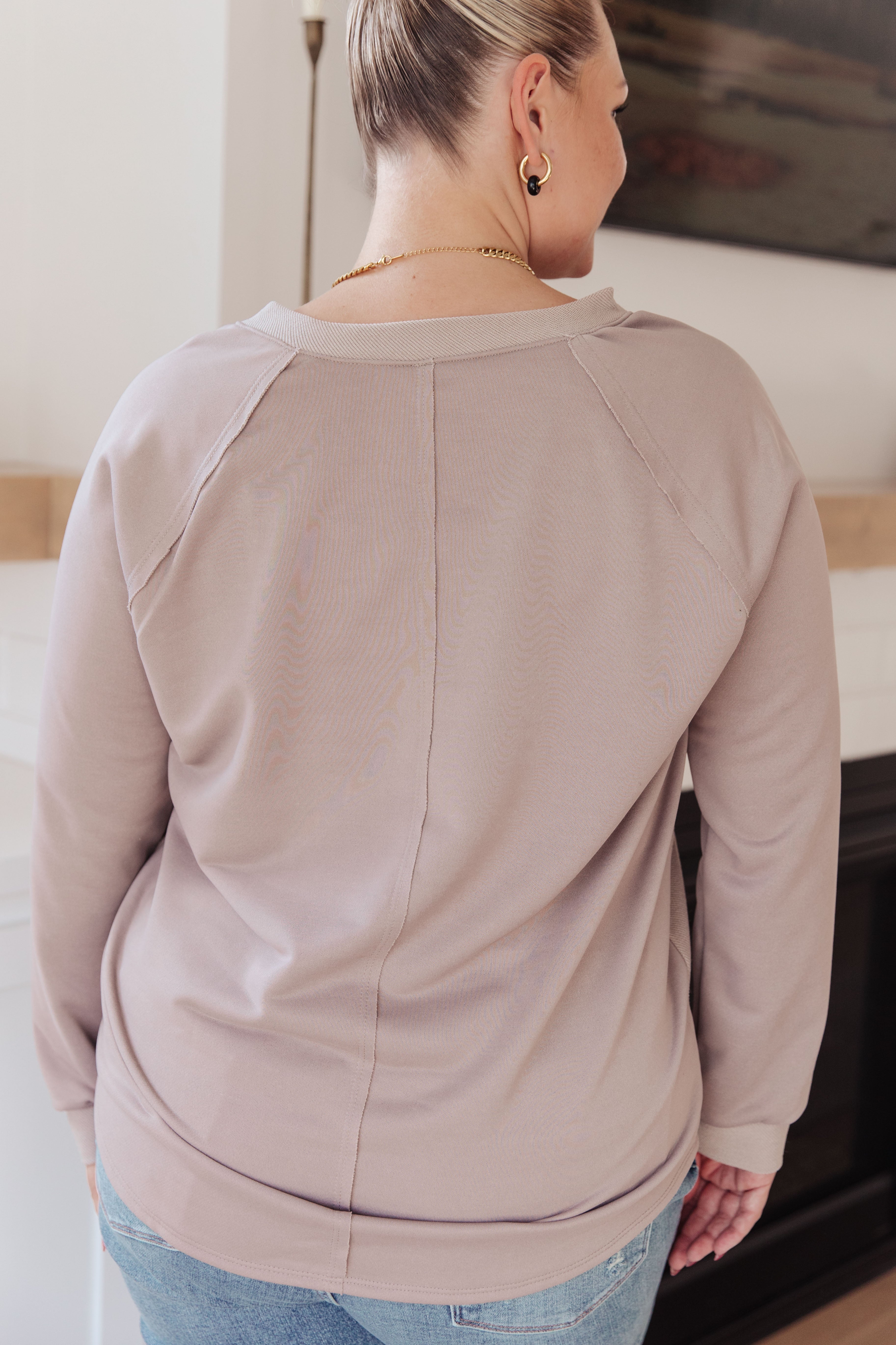 Less Conversation V-Neck Top-Tops-Stay Foxy Boutique, Florissant, Missouri