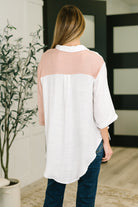 Like You Do Dual Toned Button Down-Womens-Stay Foxy Boutique, Florissant, Missouri