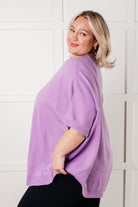 Lilac Whisper Dolman Sleeve Top-Tops-Stay Foxy Boutique, Florissant, Missouri