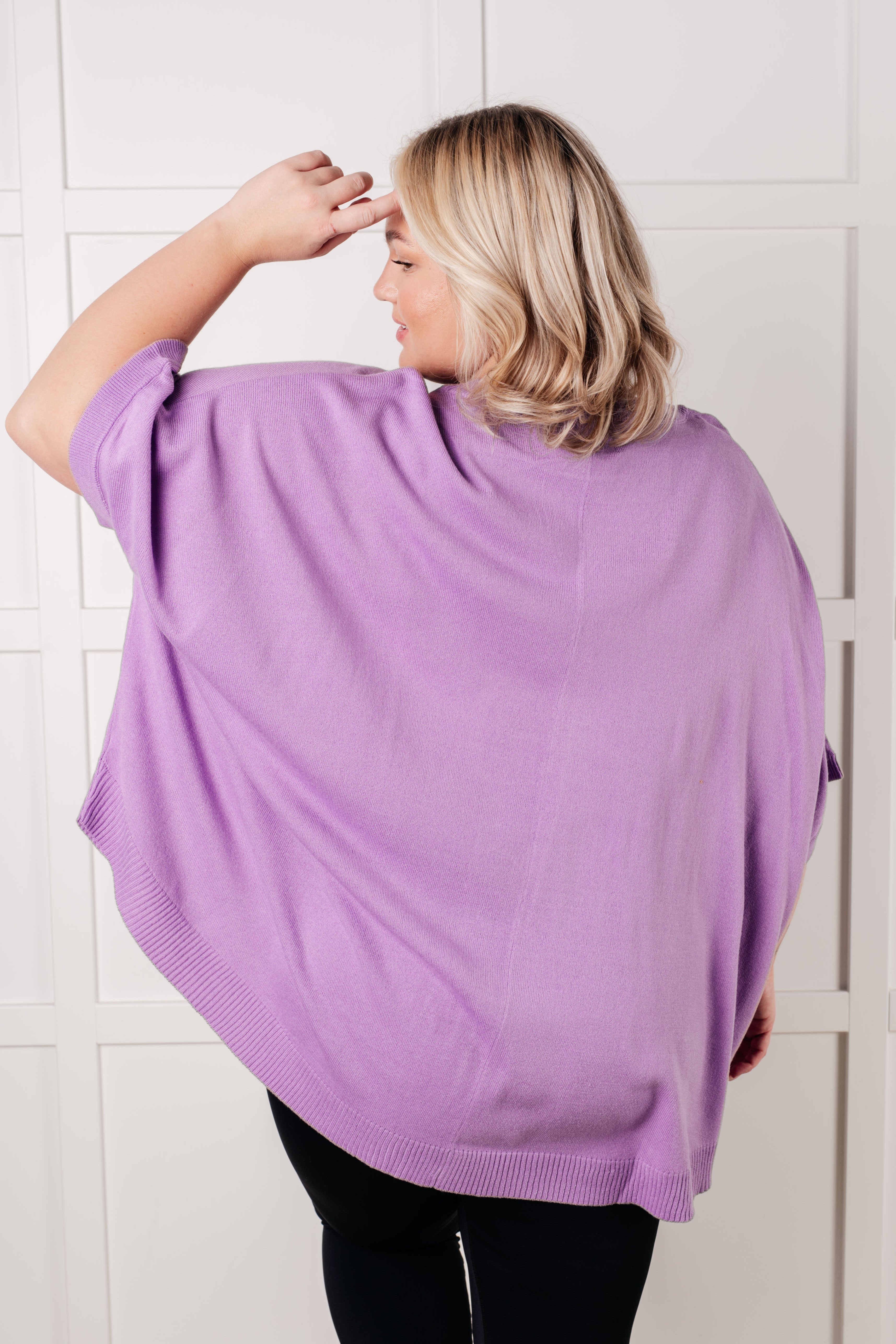Lilac Whisper Dolman Sleeve Top-Tops-Stay Foxy Boutique, Florissant, Missouri