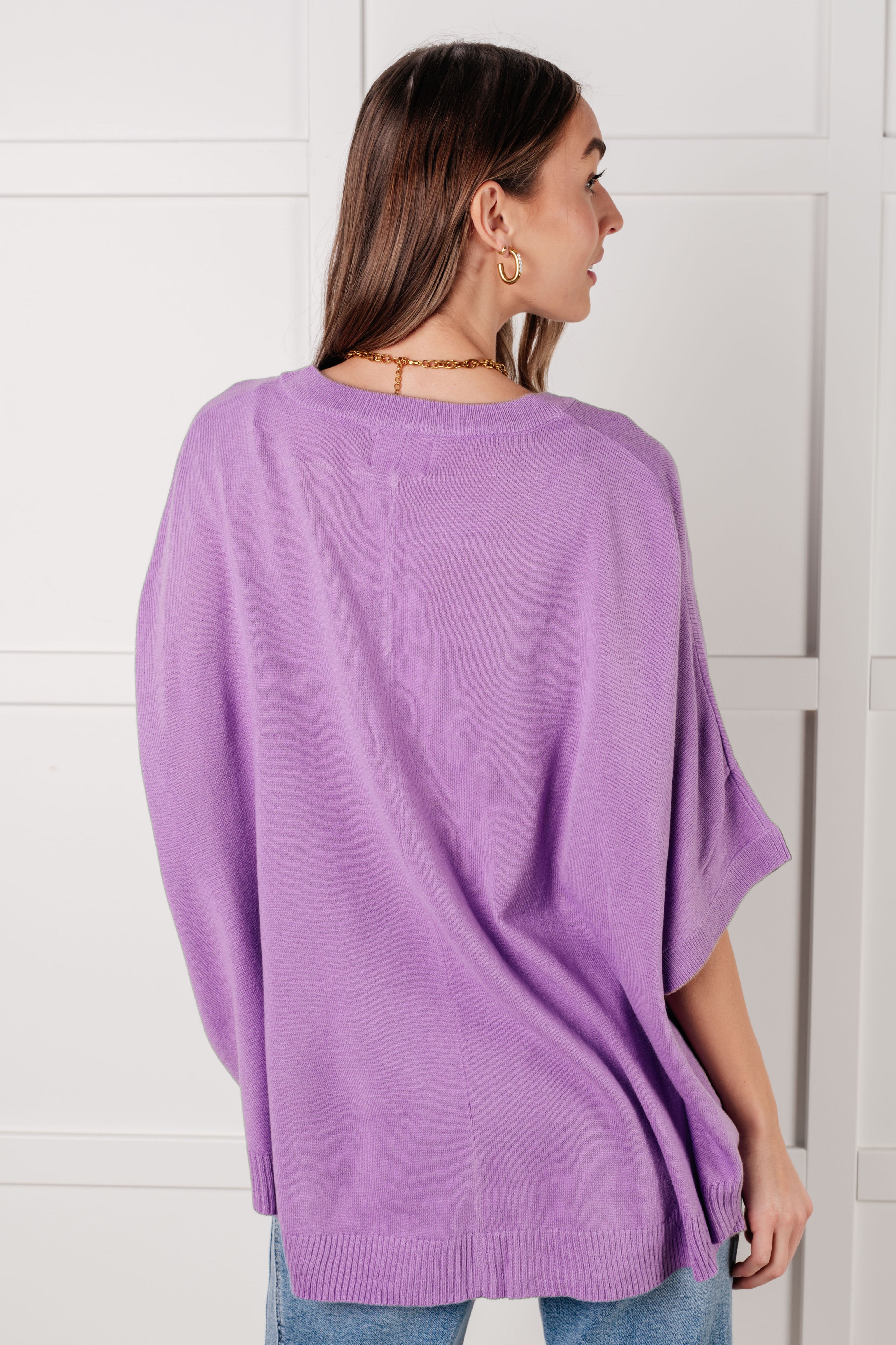 Lilac Whisper Dolman Sleeve Top-Tops-Stay Foxy Boutique, Florissant, Missouri
