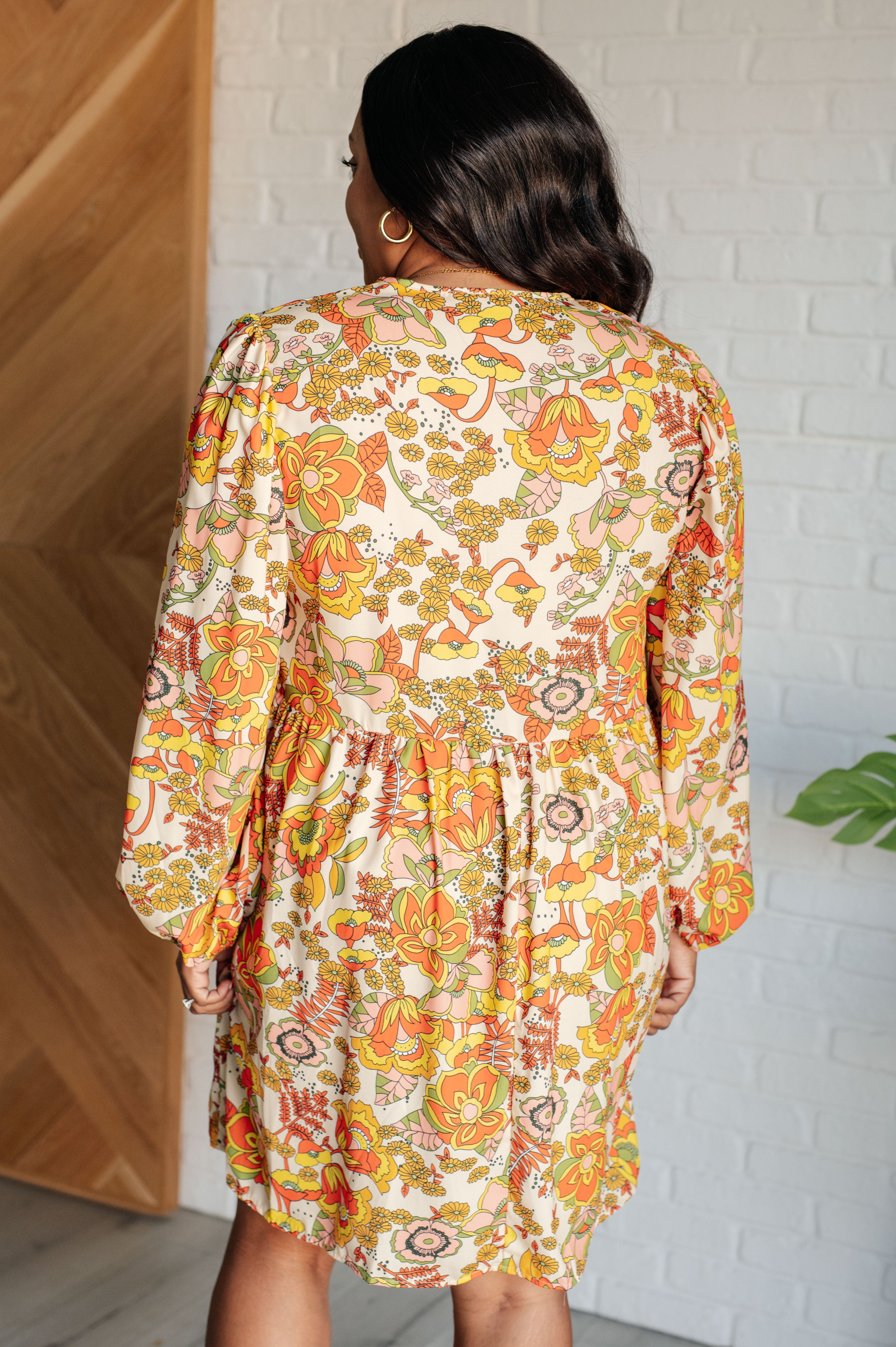 Listen to the Music Floral Dress-Dresses-Stay Foxy Boutique, Florissant, Missouri