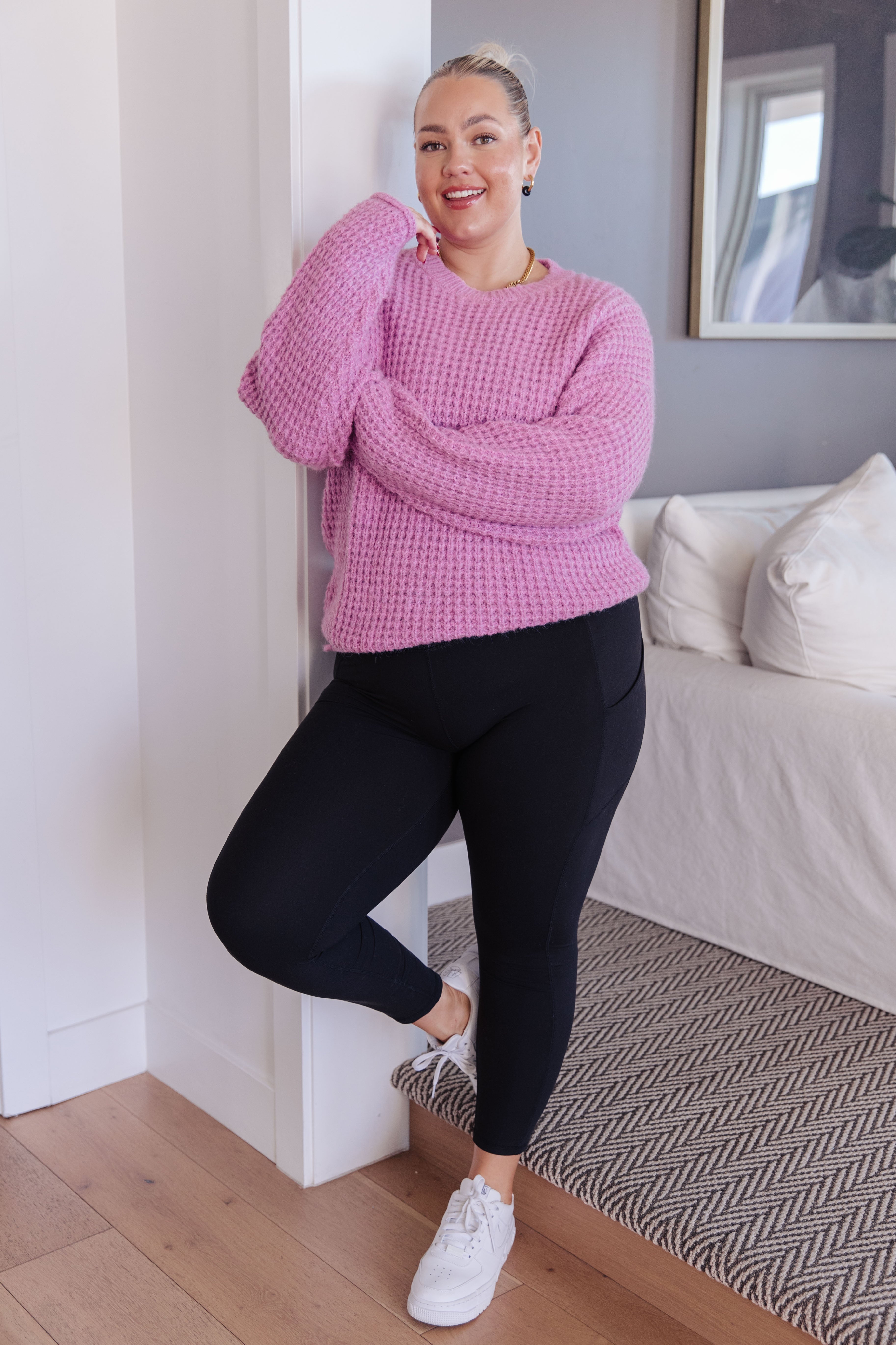 Little Knitter Sweater-Tops-Stay Foxy Boutique, Florissant, Missouri
