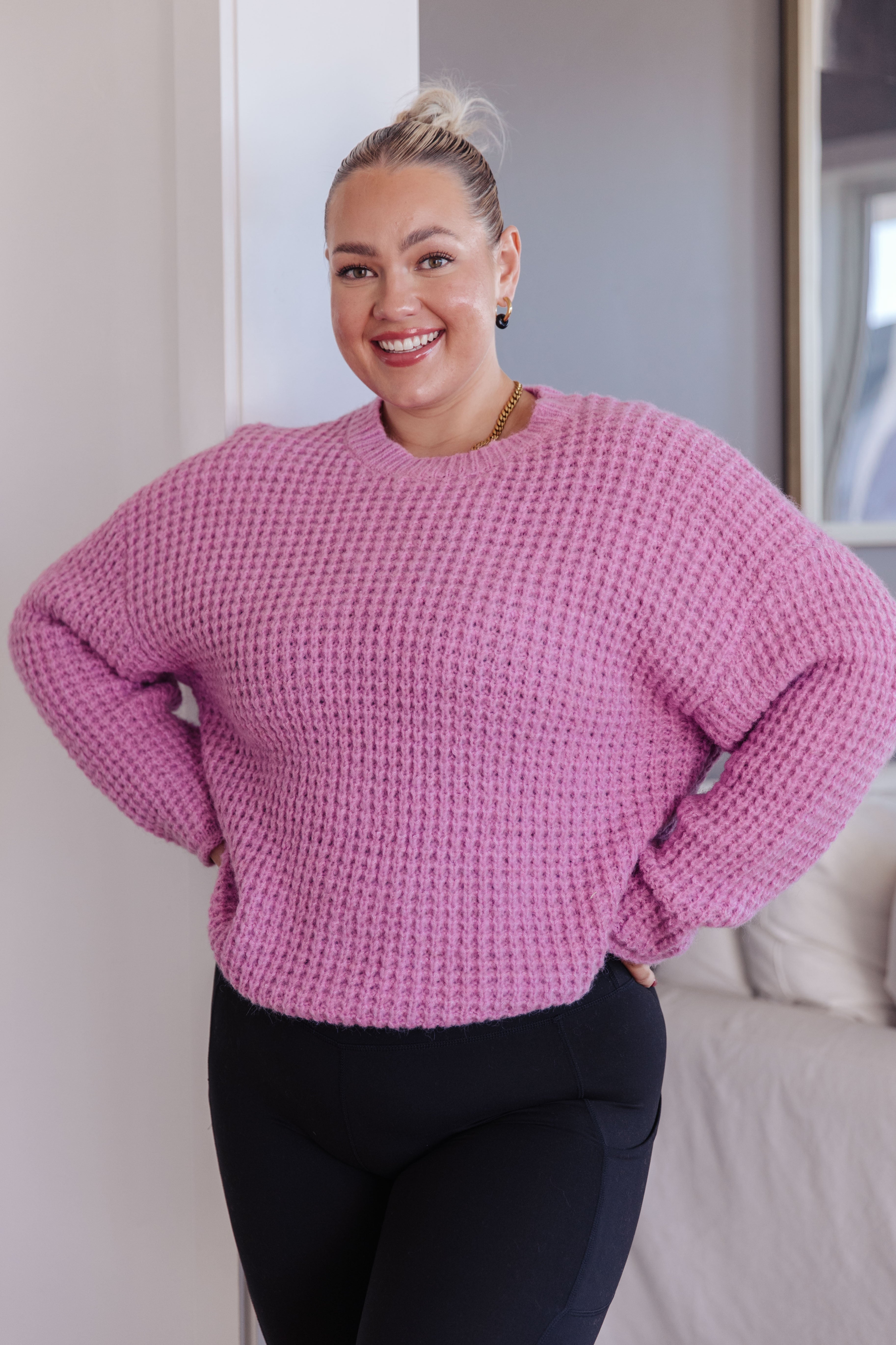Little Knitter Sweater-Tops-Stay Foxy Boutique, Florissant, Missouri