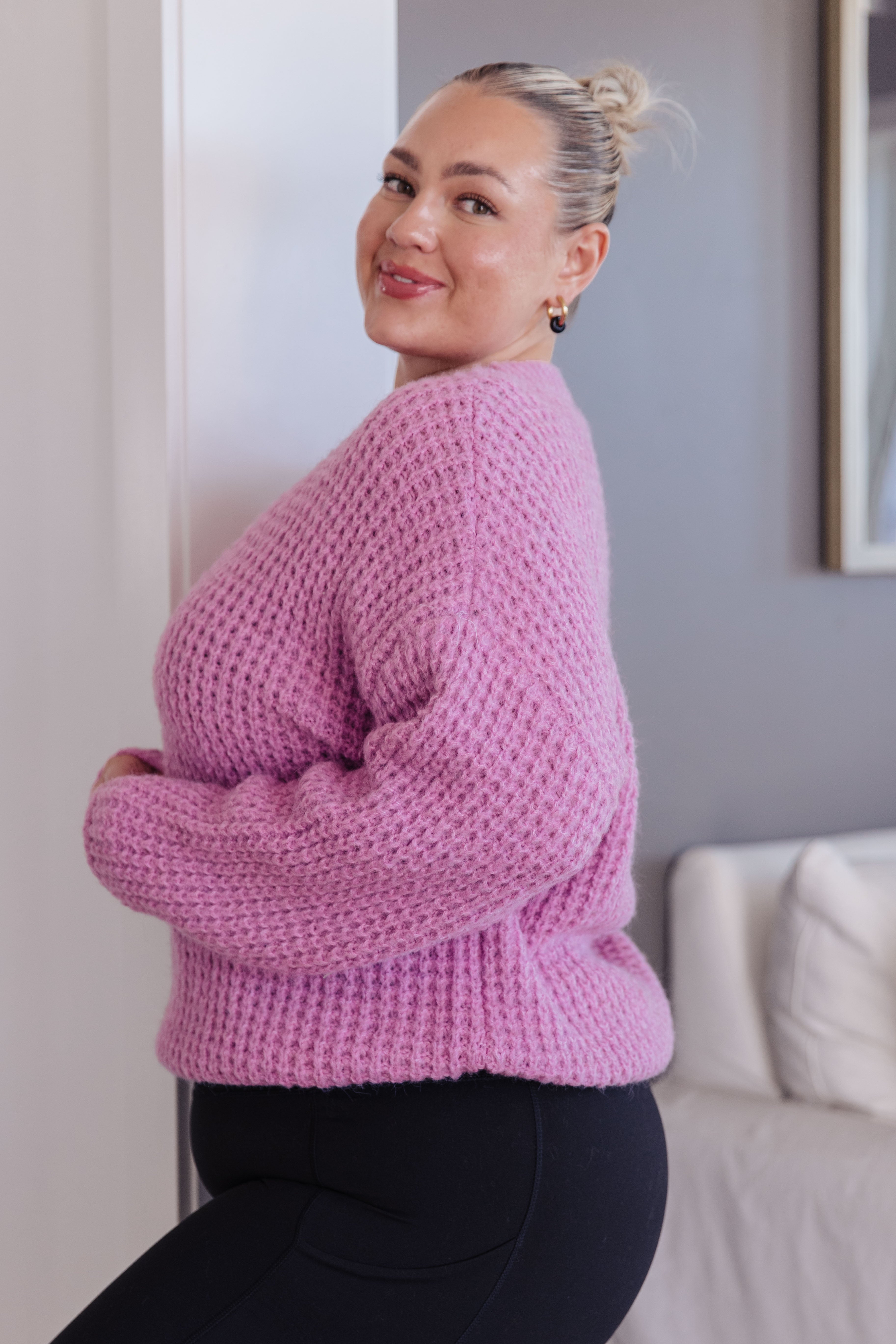 Little Knitter Sweater-Tops-Stay Foxy Boutique, Florissant, Missouri