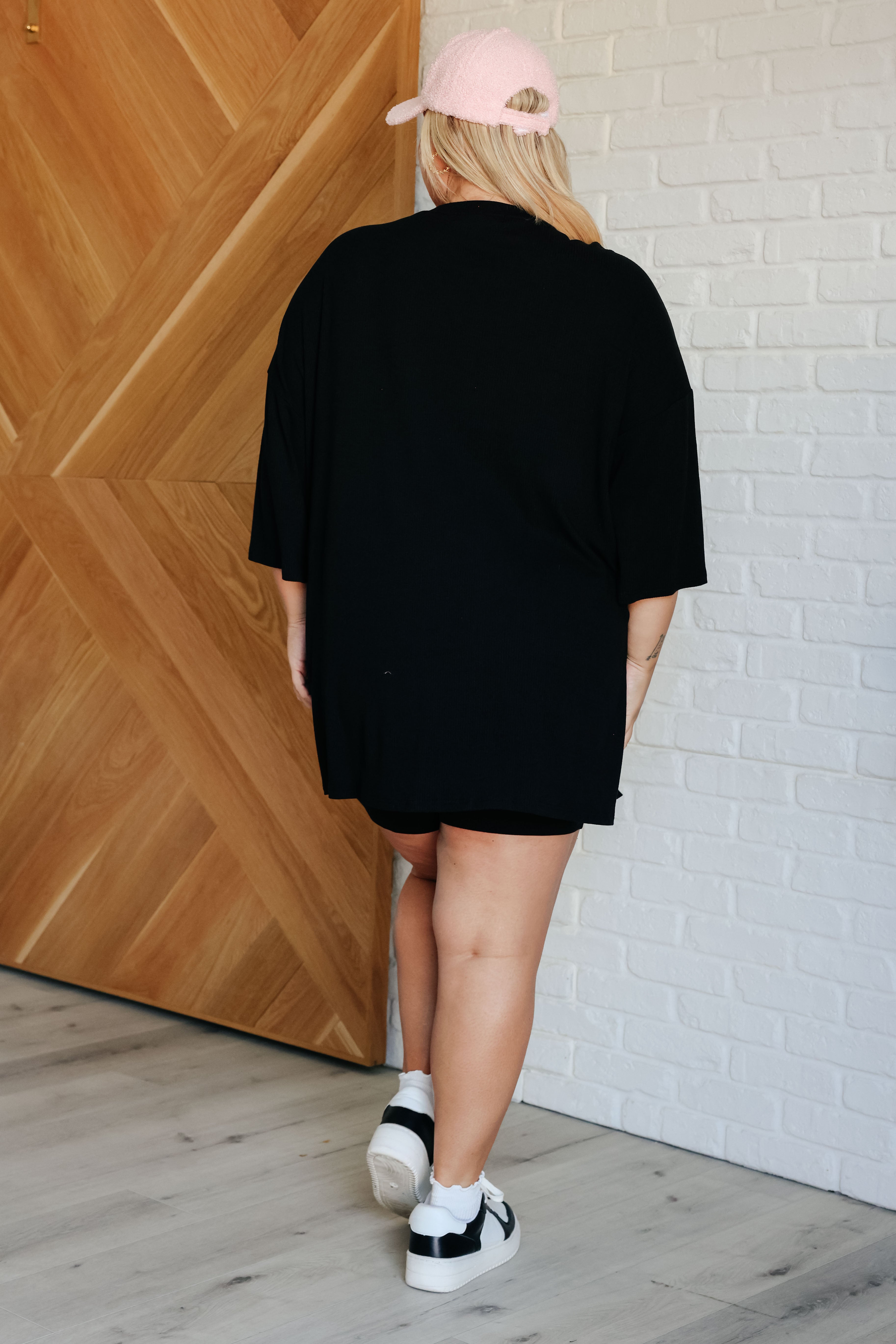 Live and Play Luxe Biker Set in Black-Athleisure-Stay Foxy Boutique, Florissant, Missouri