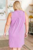 Lizzy Tank Dress in Lavender-Dresses-Stay Foxy Boutique, Florissant, Missouri