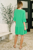 Lizzy Sunday Dress in Emerald-Womens-Stay Foxy Boutique, Florissant, Missouri