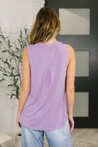 Lizzy Tank Top in Orchid Bloom-Womens-Stay Foxy Boutique, Florissant, Missouri