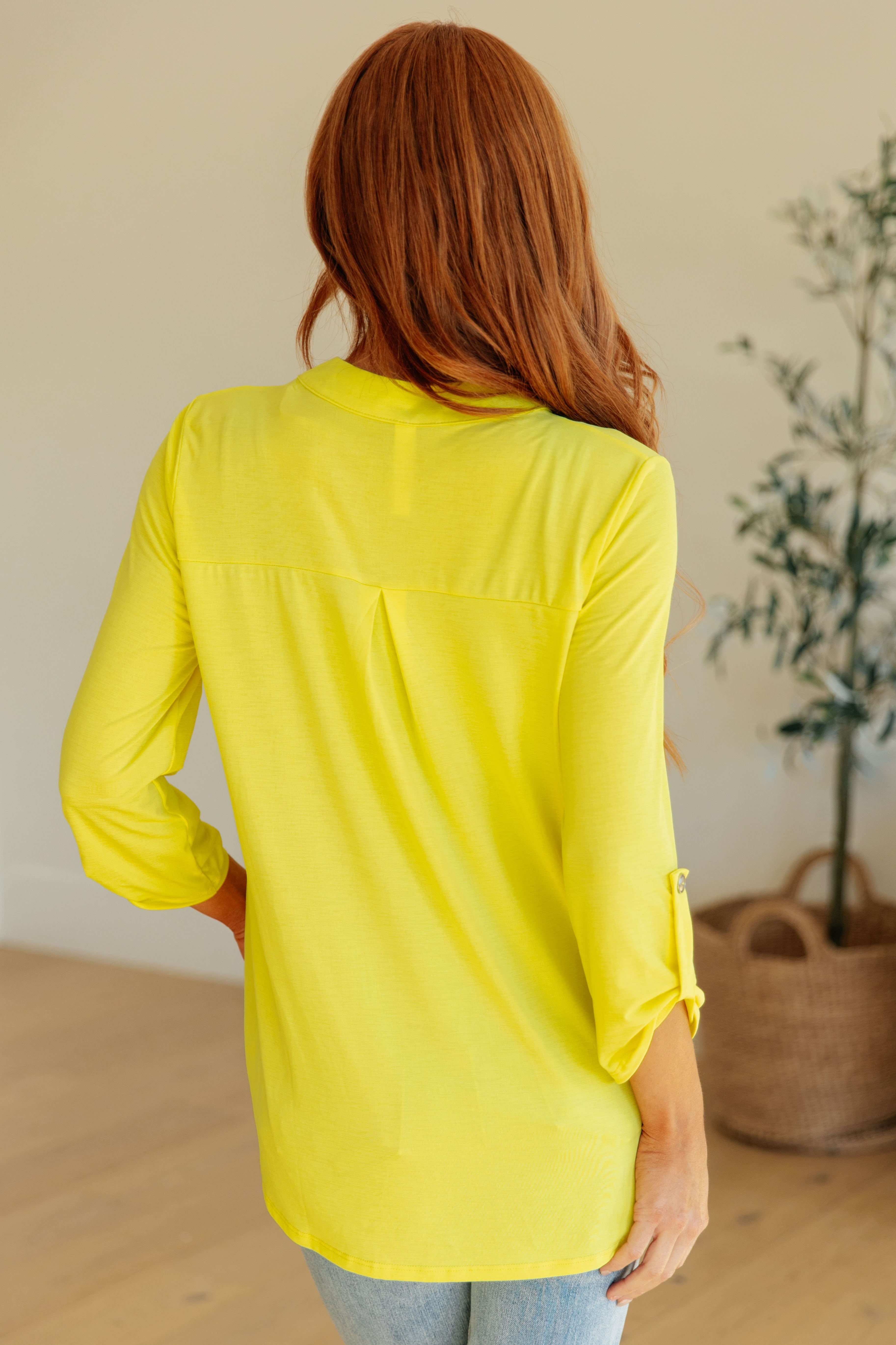 Lizzy Top in Neon Yellow-Womens-Stay Foxy Boutique, Florissant, Missouri
