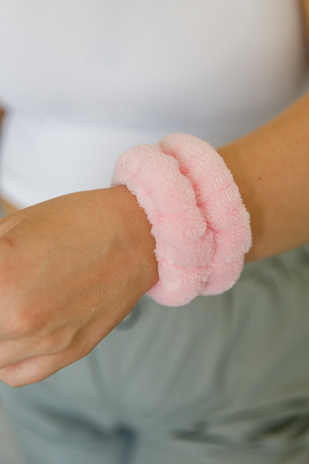 Lost in the Moment Headband and Wristband Set in Pink-Accessories-Stay Foxy Boutique, Florissant, Missouri