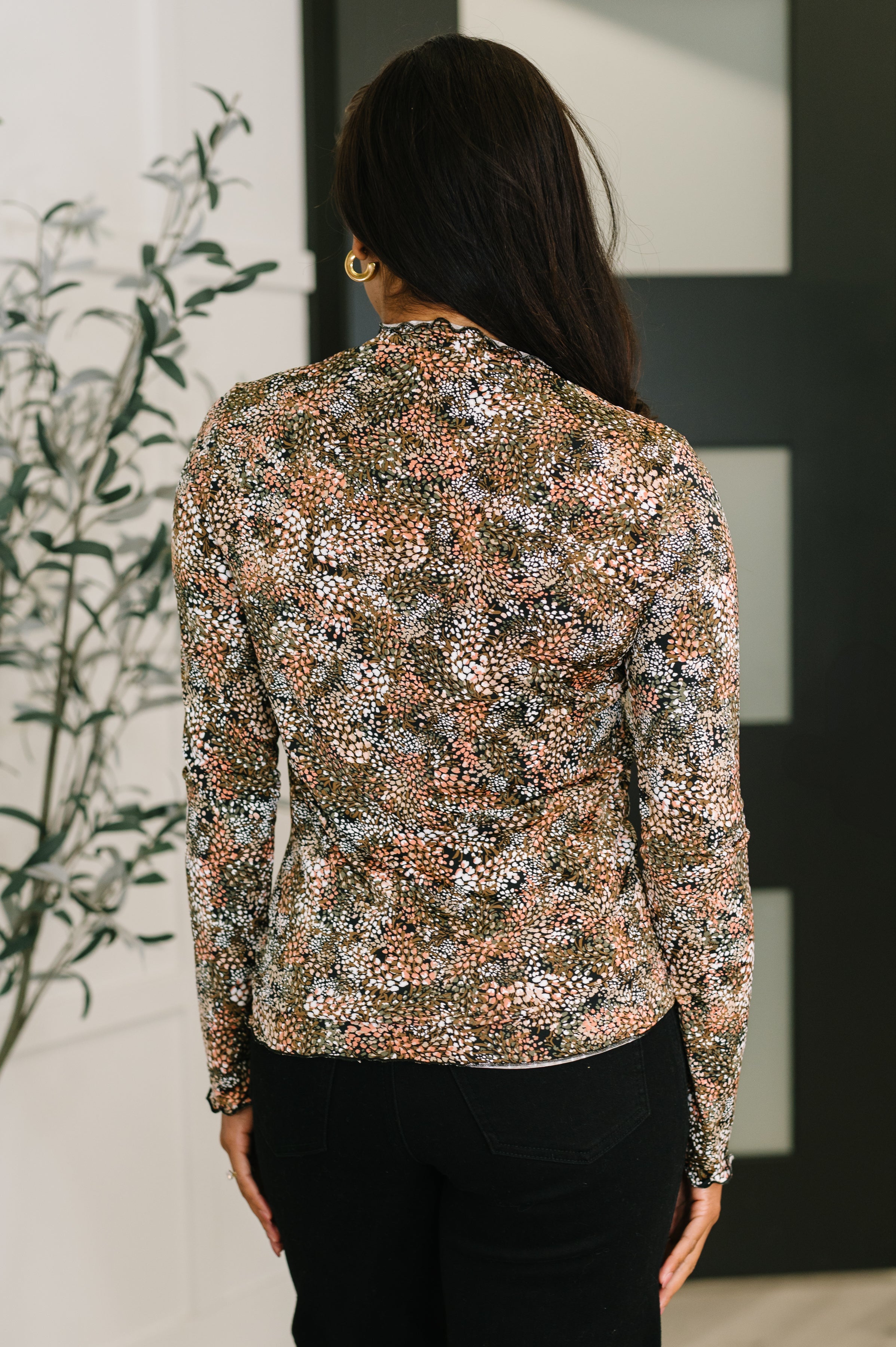 Loud and Proud Long Sleeve Lettuce Hem Top-Womens-Stay Foxy Boutique, Florissant, Missouri