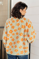 Love It Don't Leave It Floral Fleece Jacket-Layers-Stay Foxy Boutique, Florissant, Missouri