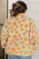 Love It Don't Leave It Floral Fleece Jacket-Layers-Stay Foxy Boutique, Florissant, Missouri