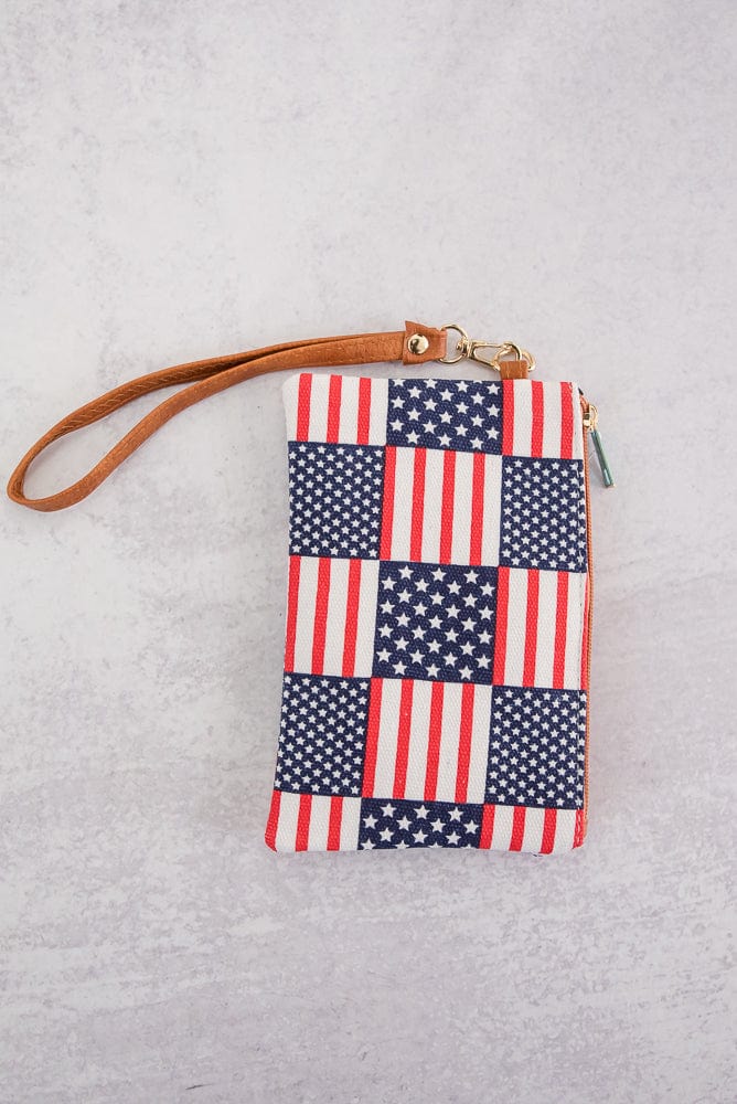 Stars & Stripes Wristlet-Urbanista-Stay Foxy Boutique, Florissant, Missouri