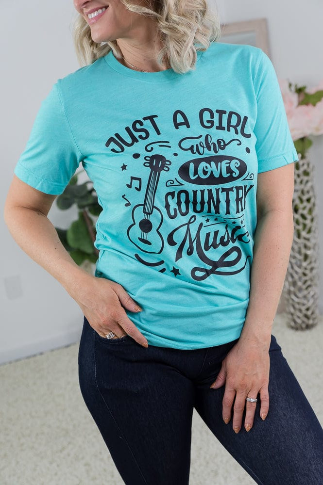 Loves Country Music Tee-BT Graphic Tee-Stay Foxy Boutique, Florissant, Missouri