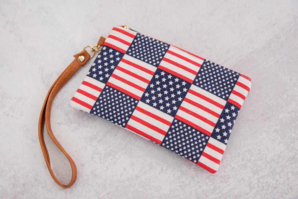 Stars & Stripes Wristlet-Urbanista-Stay Foxy Boutique, Florissant, Missouri