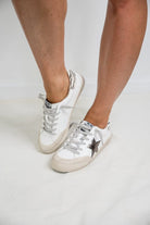 Sadie Sneakers in White-Miracle Miles-Stay Foxy Boutique, Florissant, Missouri