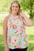 Romantic Blooms Tank-Sew in Love-Stay Foxy Boutique, Florissant, Missouri