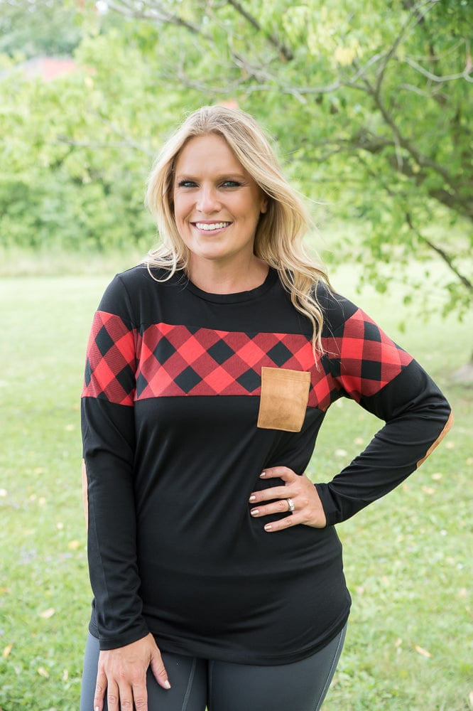 The Starting Point Top in Red-Your Fashion Wholesale-Stay Foxy Boutique, Florissant, Missouri