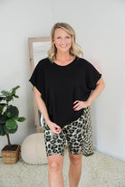 State of Mind Top in Black-Andre by Unit-Stay Foxy Boutique, Florissant, Missouri