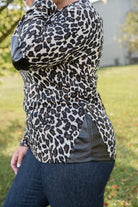 Southern Nights Top in Leopard-YFW-Stay Foxy Boutique, Florissant, Missouri