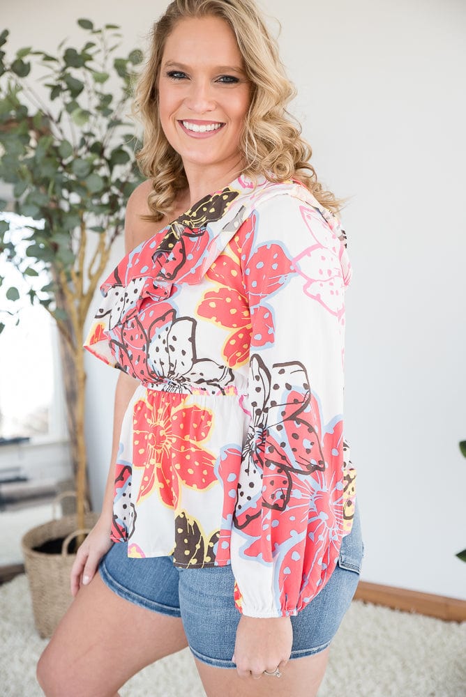 Wild Flower Top-Andre by Unit-Stay Foxy Boutique, Florissant, Missouri