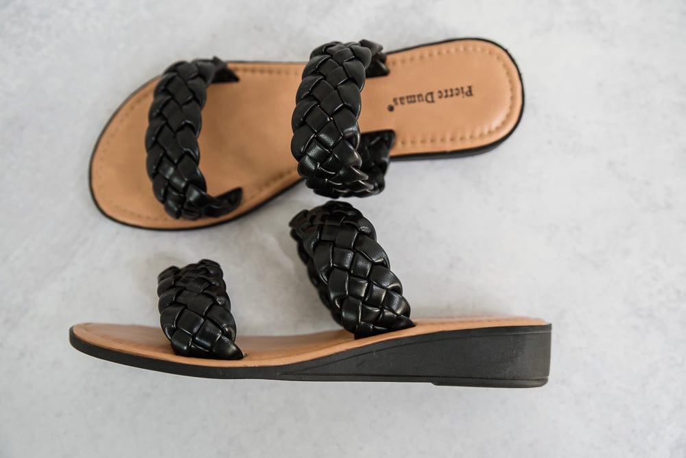 Rush Sandals in Black-Olem Shoes-Stay Foxy Boutique, Florissant, Missouri