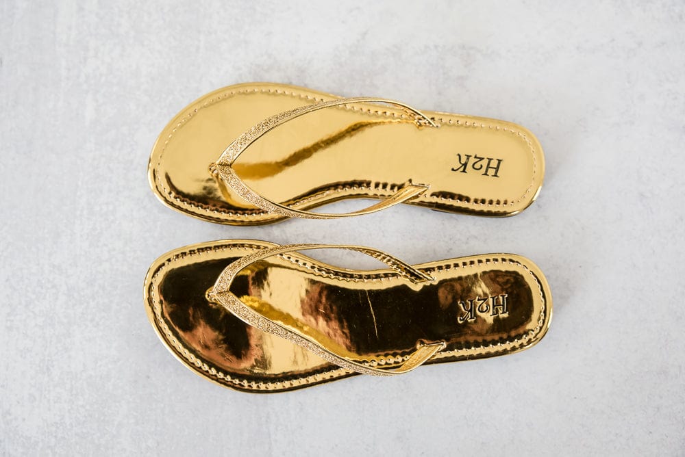 Sassy Sandals in Gold-H2K-Stay Foxy Boutique, Florissant, Missouri