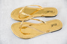 Sassy Sandals in Gold-H2K-Stay Foxy Boutique, Florissant, Missouri